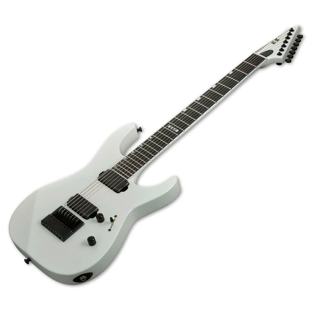 ESP E-II M-II 7B 7 String Electric Guitar Baritone Evertune - Pearl White - E2-MII7BETPW - Image 3