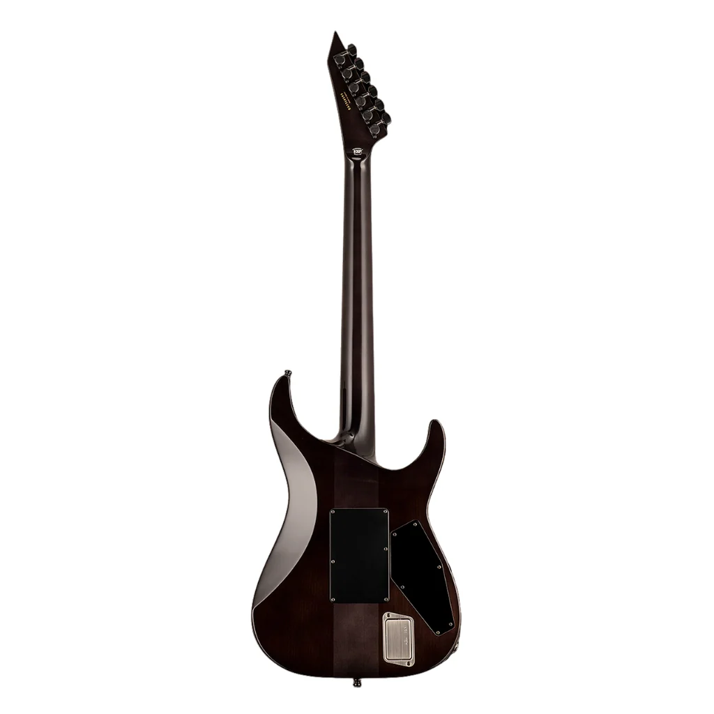 ESP E-II M-II Left Handed Electric Guitar - See Thru Black - Image 3