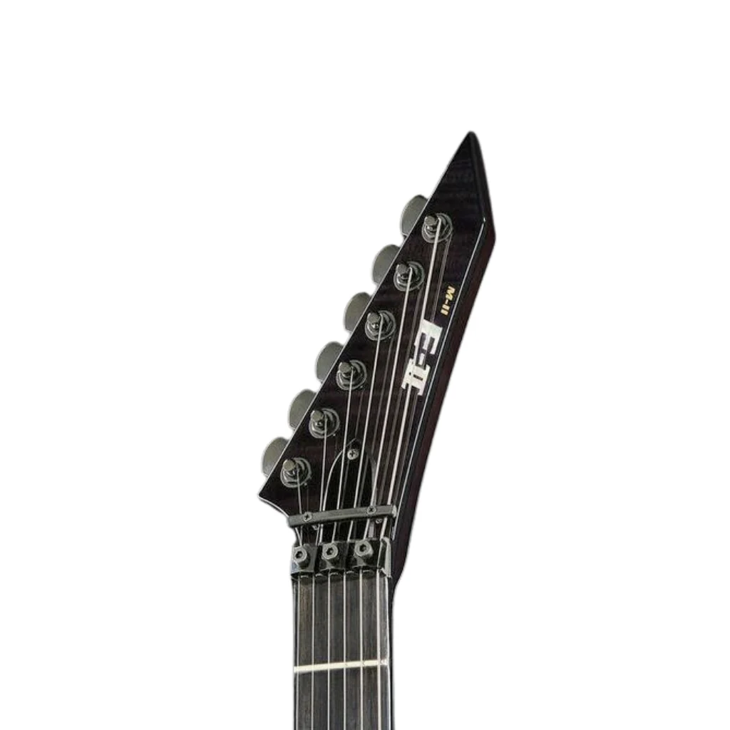 ESP E-II M-II Left Handed Electric Guitar - See Thru Black - Image 4