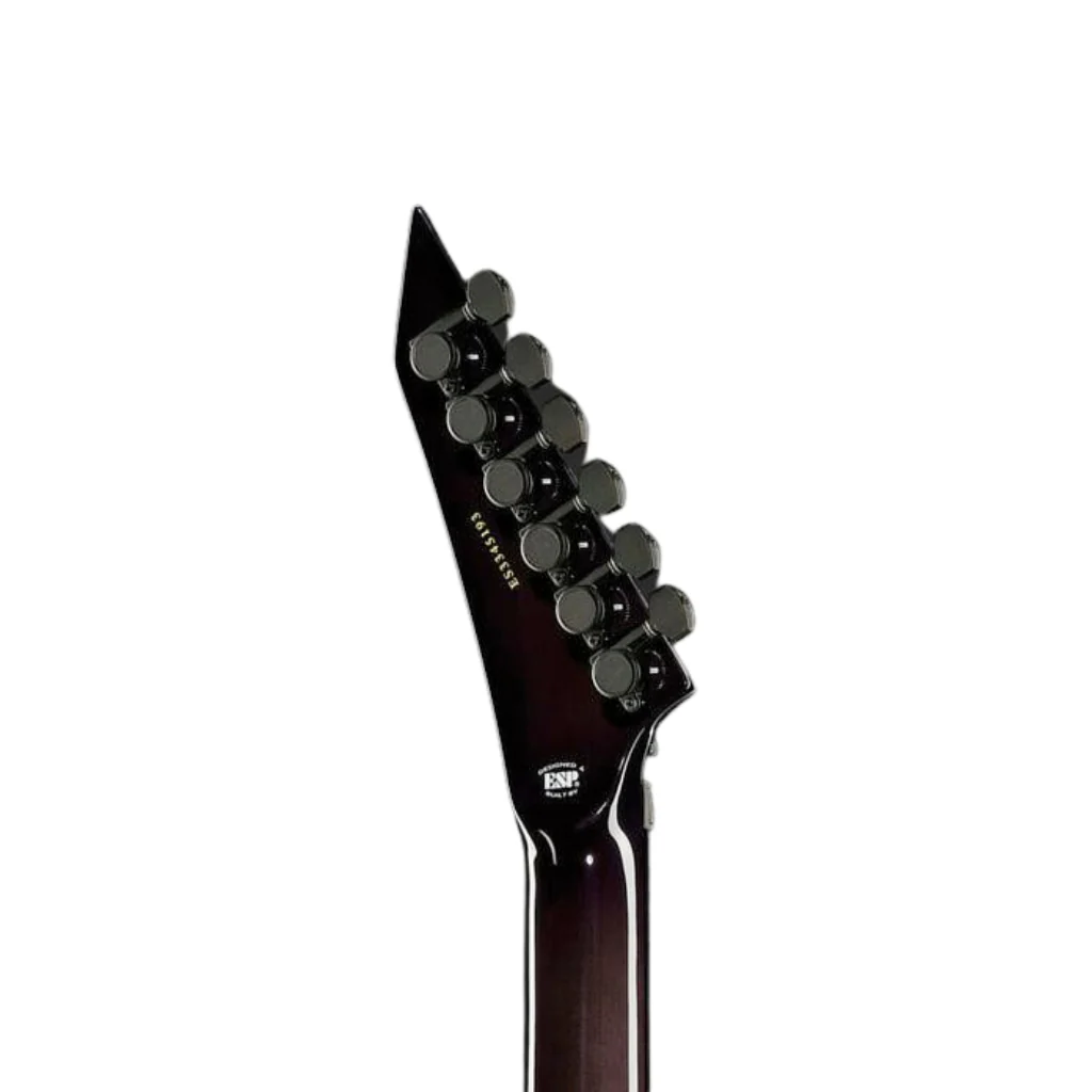 ESP E-II M-II Left Handed Electric Guitar - See Thru Black - Image 5