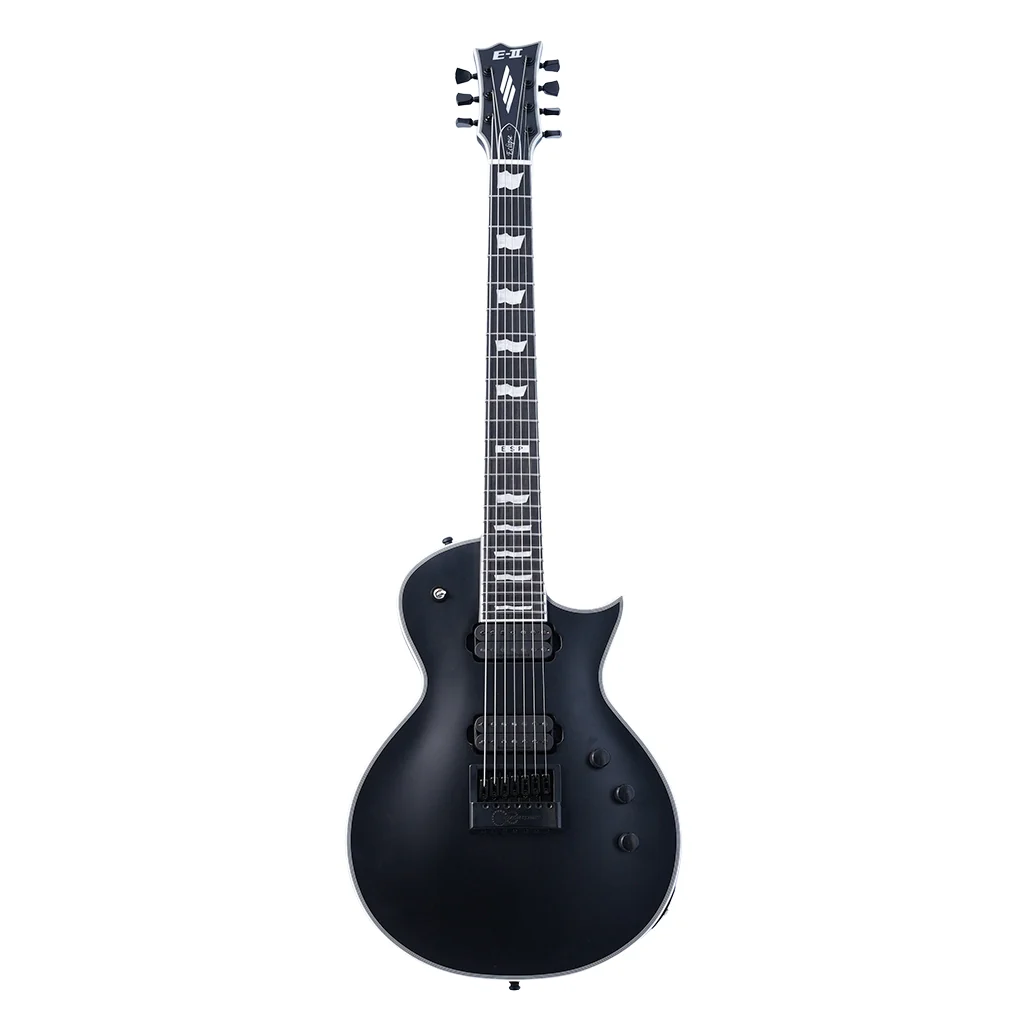 ESP E2 Eclipse 7-String Electric Guitar w/Evertune Bridge - Black - Image 3