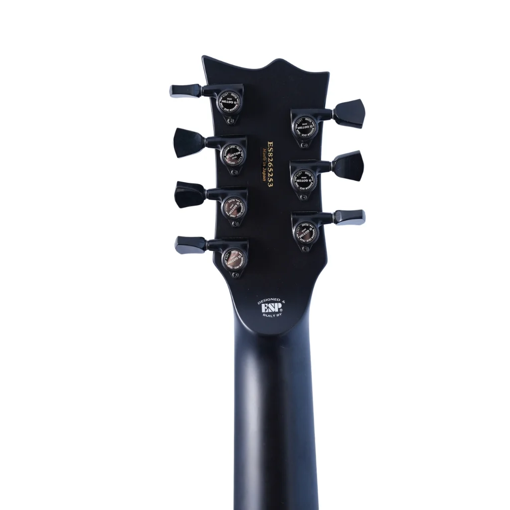 ESP E2 Eclipse 7-String Electric Guitar w/Evertune Bridge - Black - Image 6