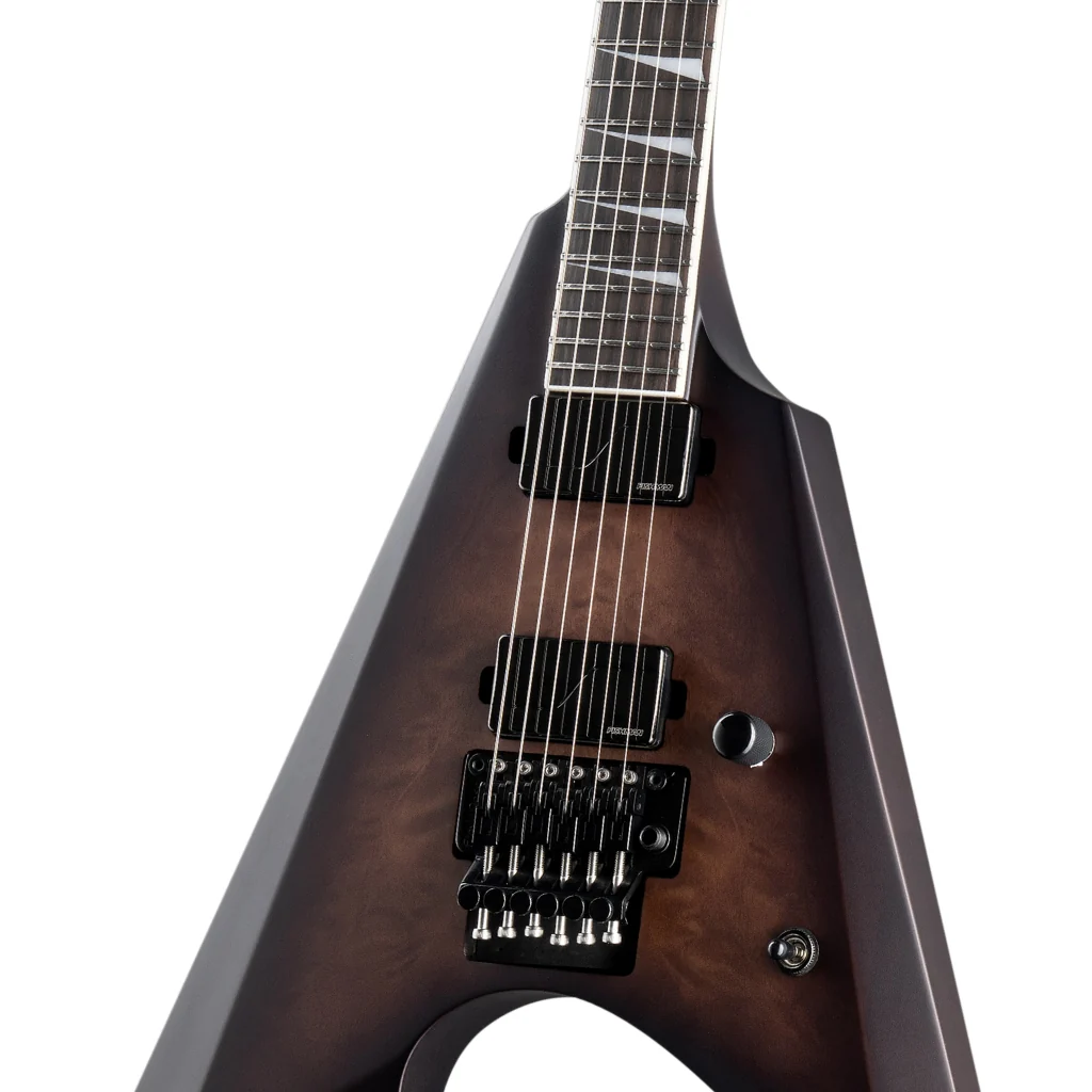 ESP LTD Arrow-1000 - Dark Brown Sunburst Satin - Image 7