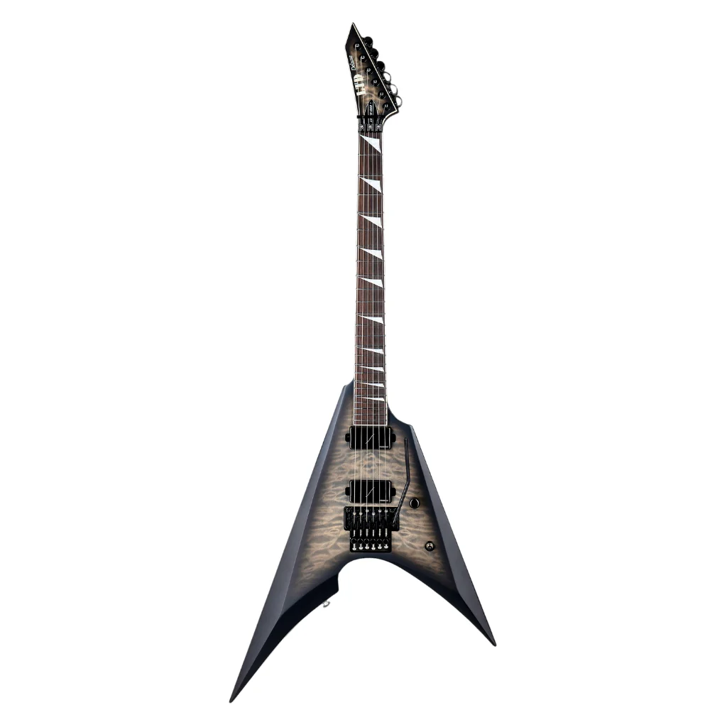 ESP LTD Arrow-1000 Electric Guitar - Charcoal Burst Satin - Image 2