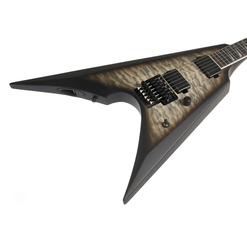 ESP LTD Arrow-1000 Electric Guitar - Charcoal Burst Satin - Image 6