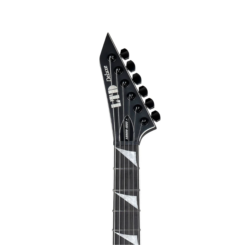 ESP LTD Arrow-1000NT Electric Guitar - Charcoal Metallic Satin - Image 4