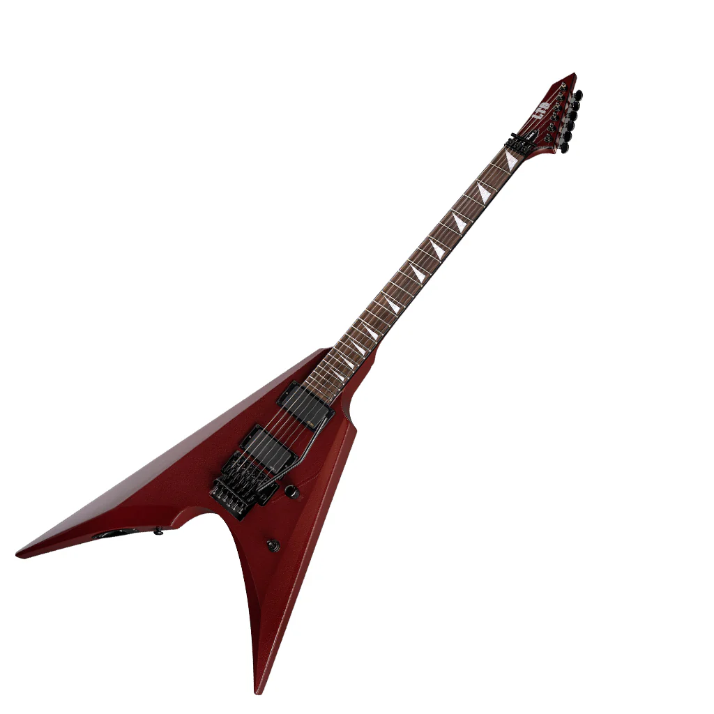ESP LTD Arrow 400 Electric Guitar - Scarlett Metallic - Image 7