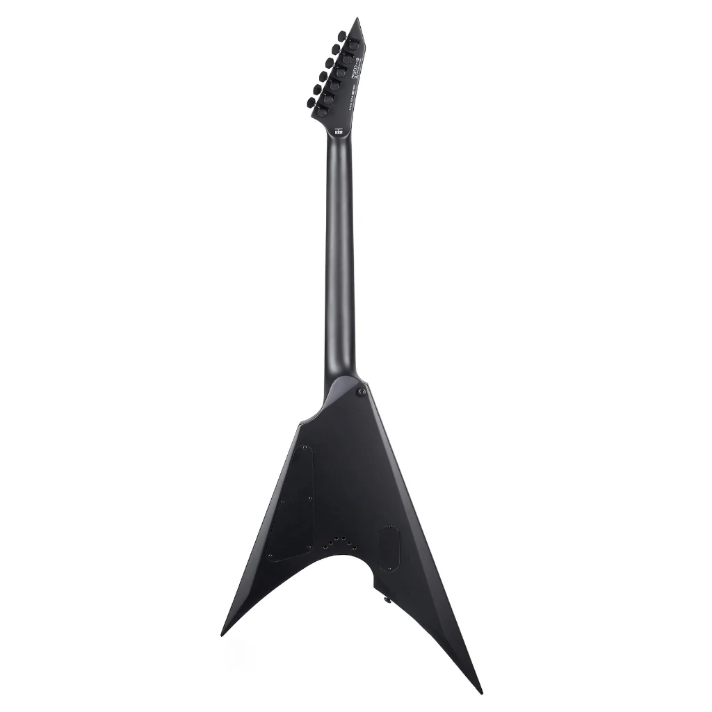 ESP LTD Arrow-NT Black Metal Electric Guitar - Black Satin - Image 3