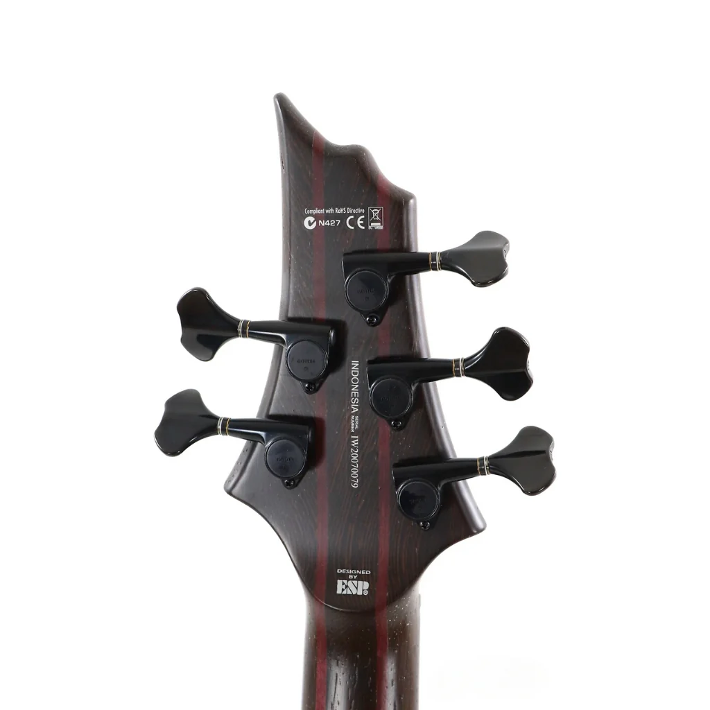 ESP LTD B-1005 Bass Guitar - Natural Satin - Image 5