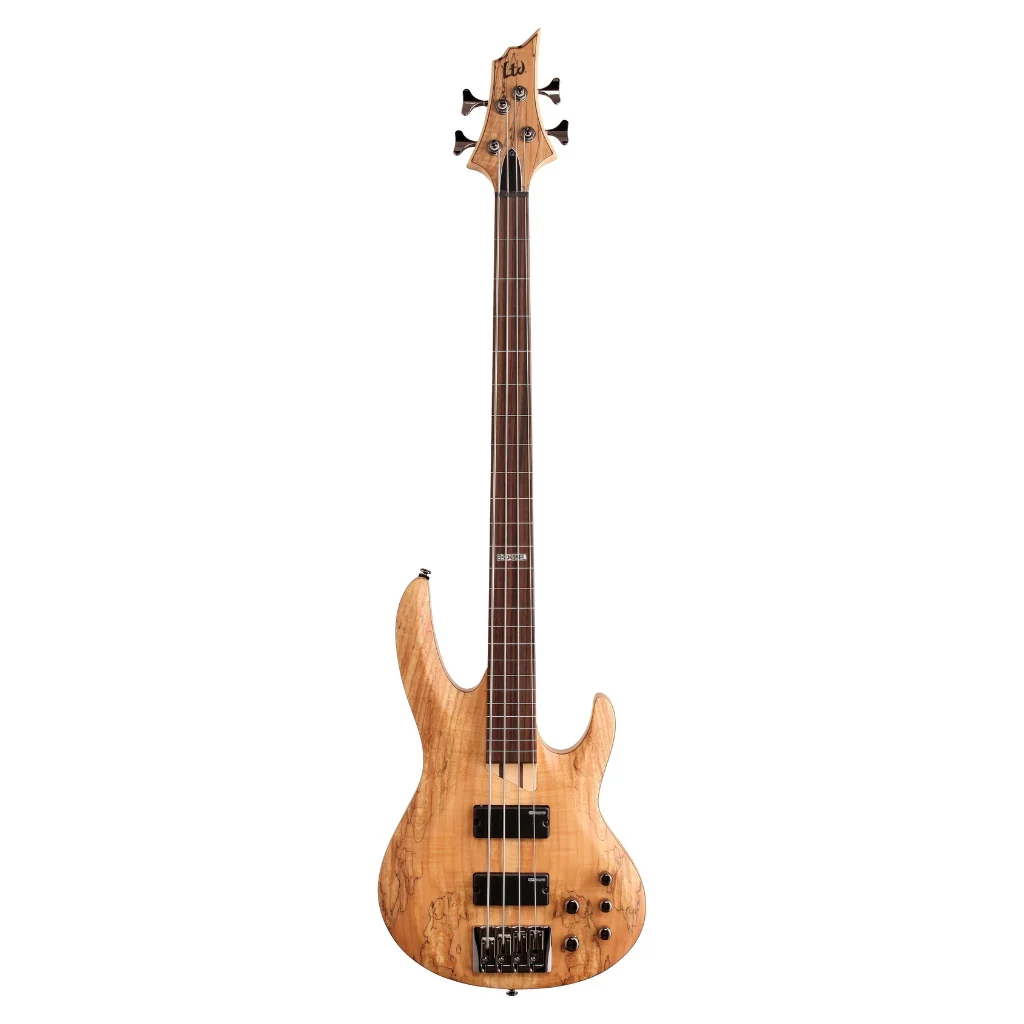 ESP LTD B-204SM Bass Guitar - Natural Satin - Image 2