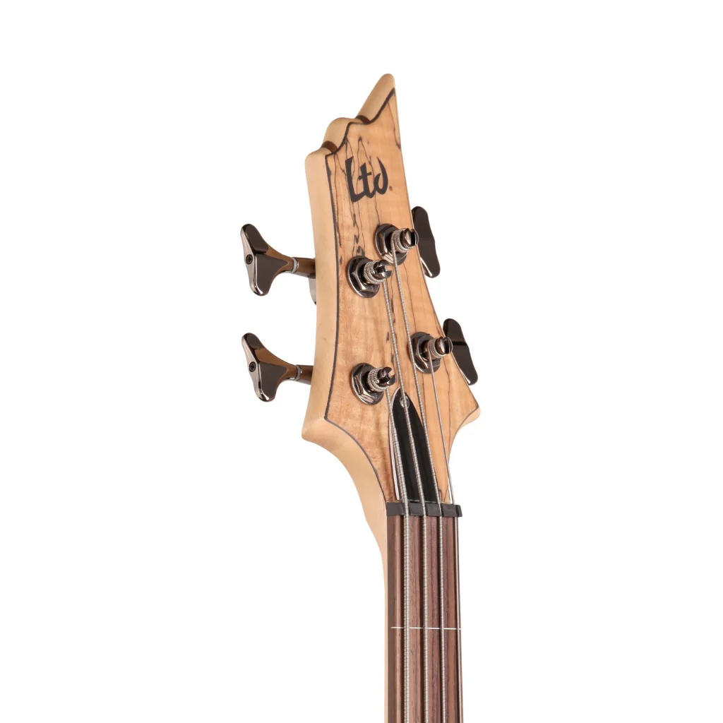 ESP LTD B-204SM Bass Guitar - Natural Satin - Image 4