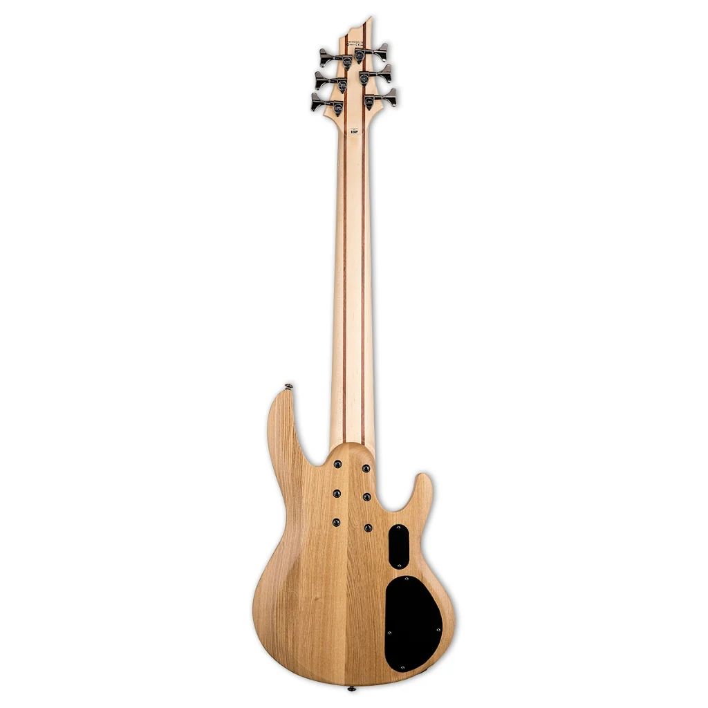 ESP LTD B-206SM 6-String Left-Handed Bass Guitar - Natural Satin - Image 3