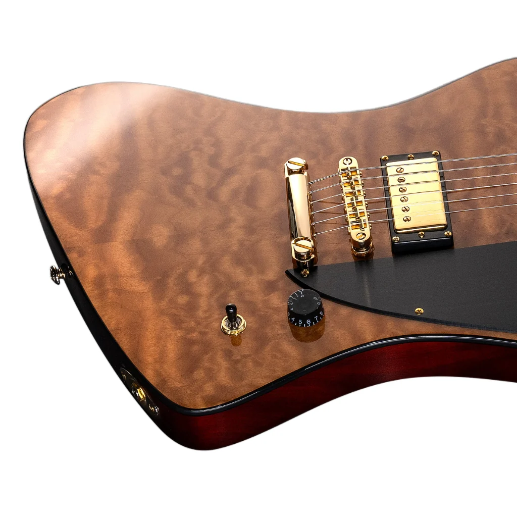 ESP LTD Caleb Shomo CS-II Quilted Maple Top Electric Guitar - Vintage Natural - Image 8