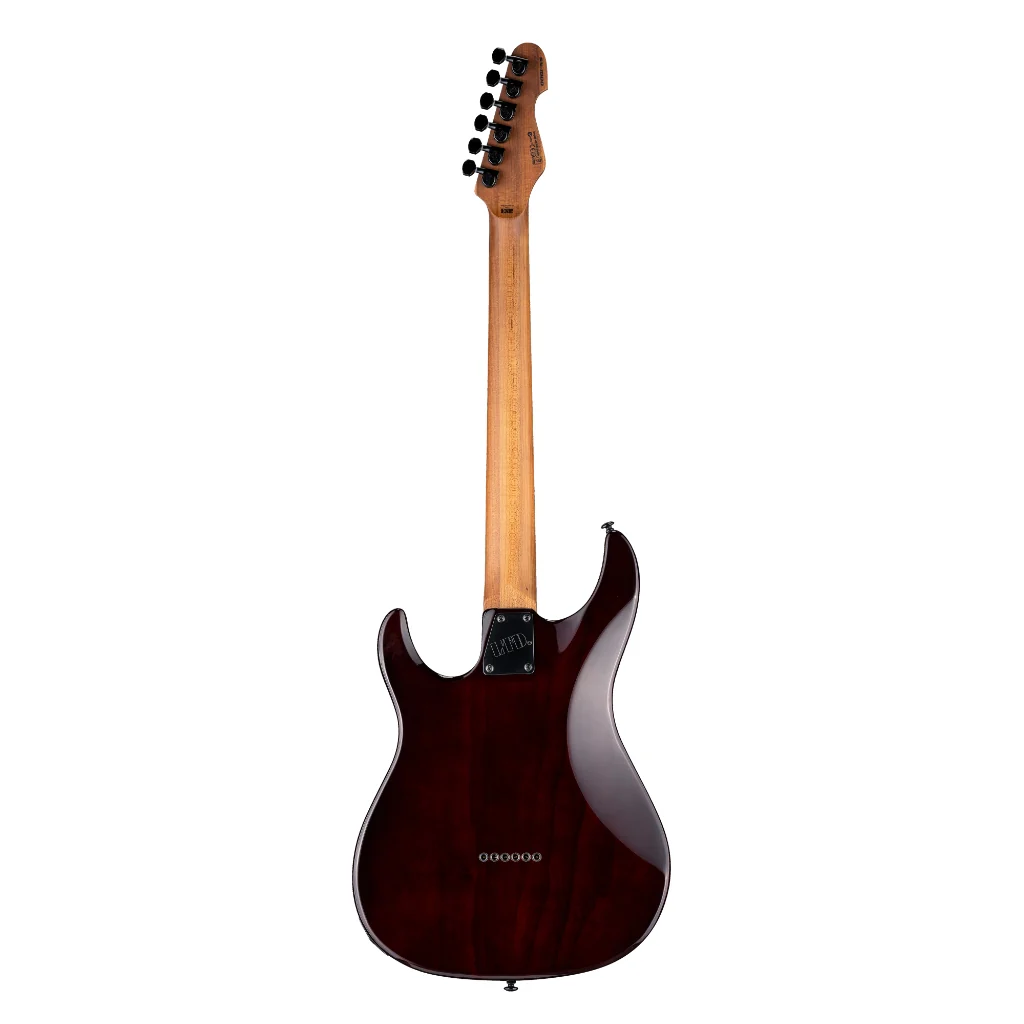 ESP LTD Deluxe SN-1000 HT Electric Guitar - Dark Brown Sunburst - Image 4