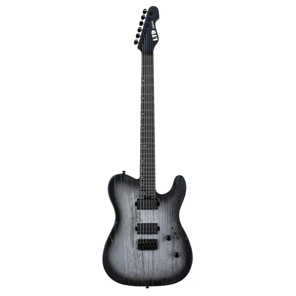 ESP LTD Deluxe TE-1000 Electric Guitar - Silver Blast - Image 3