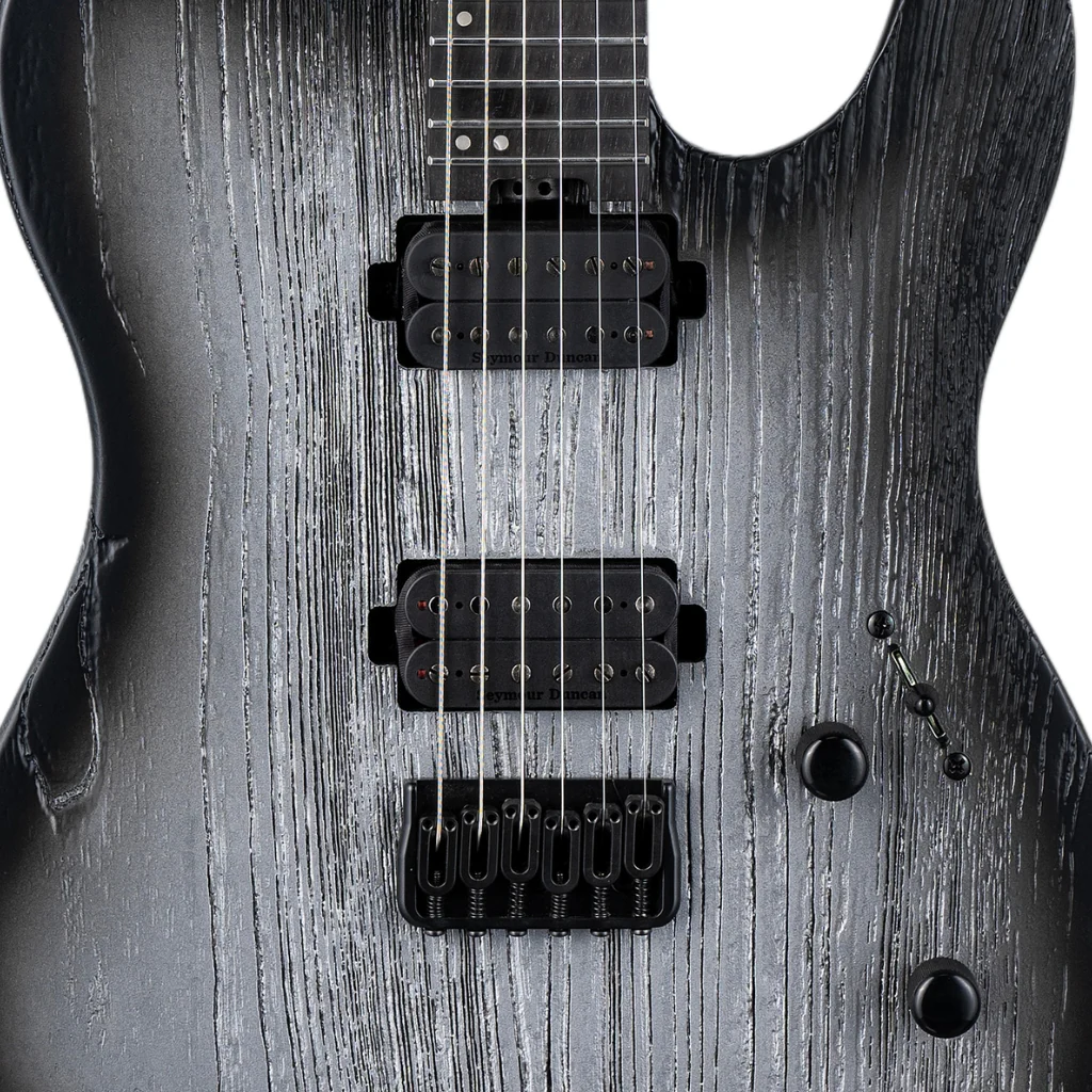 ESP LTD Deluxe TE-1000 Electric Guitar - Silver Blast - Image 7