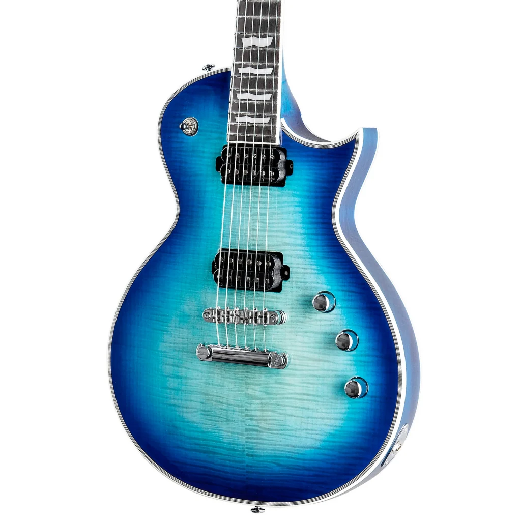 ESP LTD EC-1000T CTM Electric Guitar - Violet Shadow - Image 7
