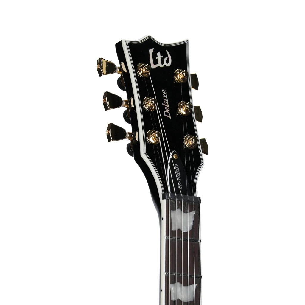 ESP LTD EC-1000T CTM EverTune Electric Guitar - Black - Image 5