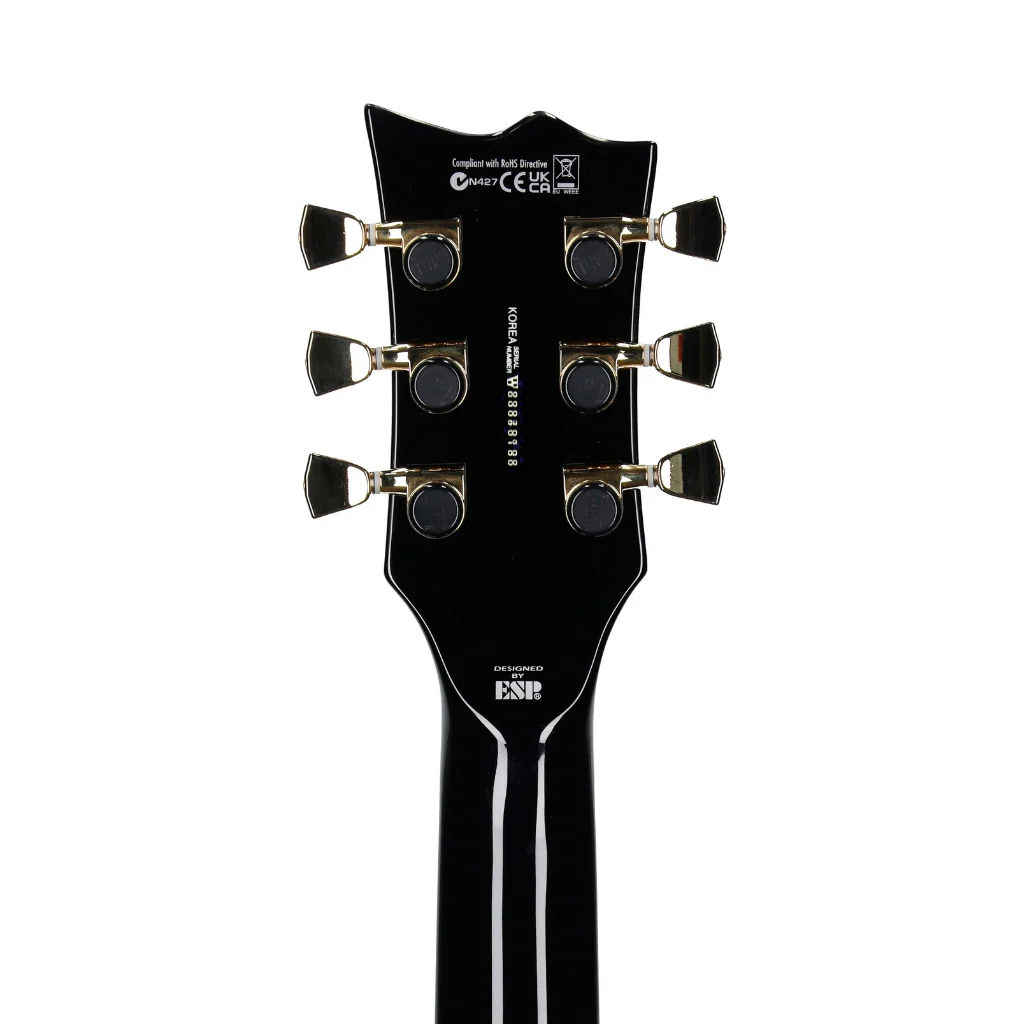ESP LTD EC-1000T CTM EverTune Electric Guitar - Black - Image 6
