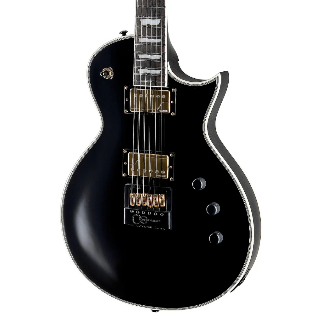 ESP LTD EC-1000T CTM EverTune Electric Guitar - Black - Image 7
