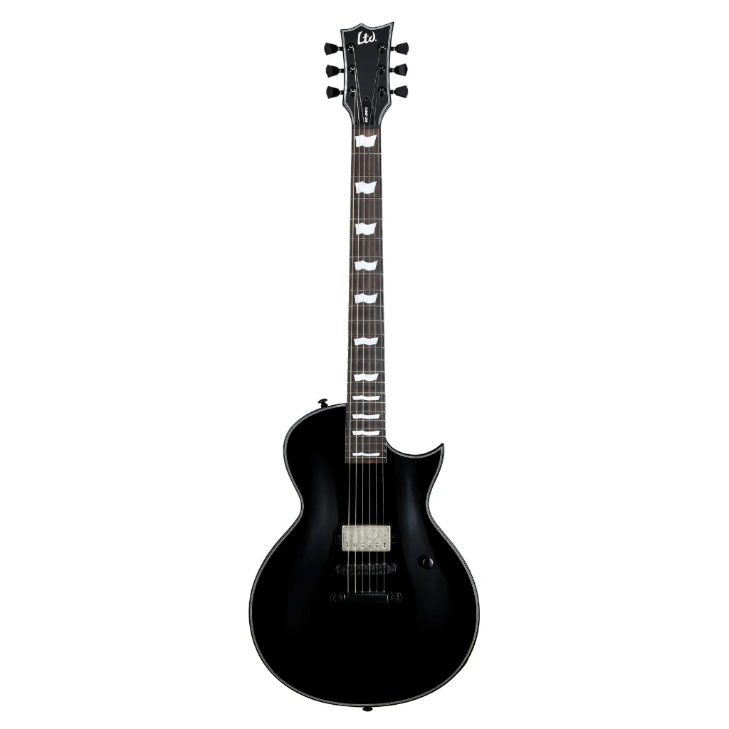 ESP LTD EC-201 Electric Guitar - Gloss Black - Image 3