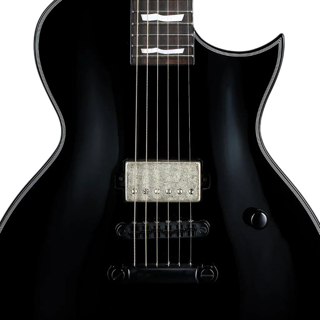 ESP LTD EC-201 Electric Guitar - Gloss Black - Image 7