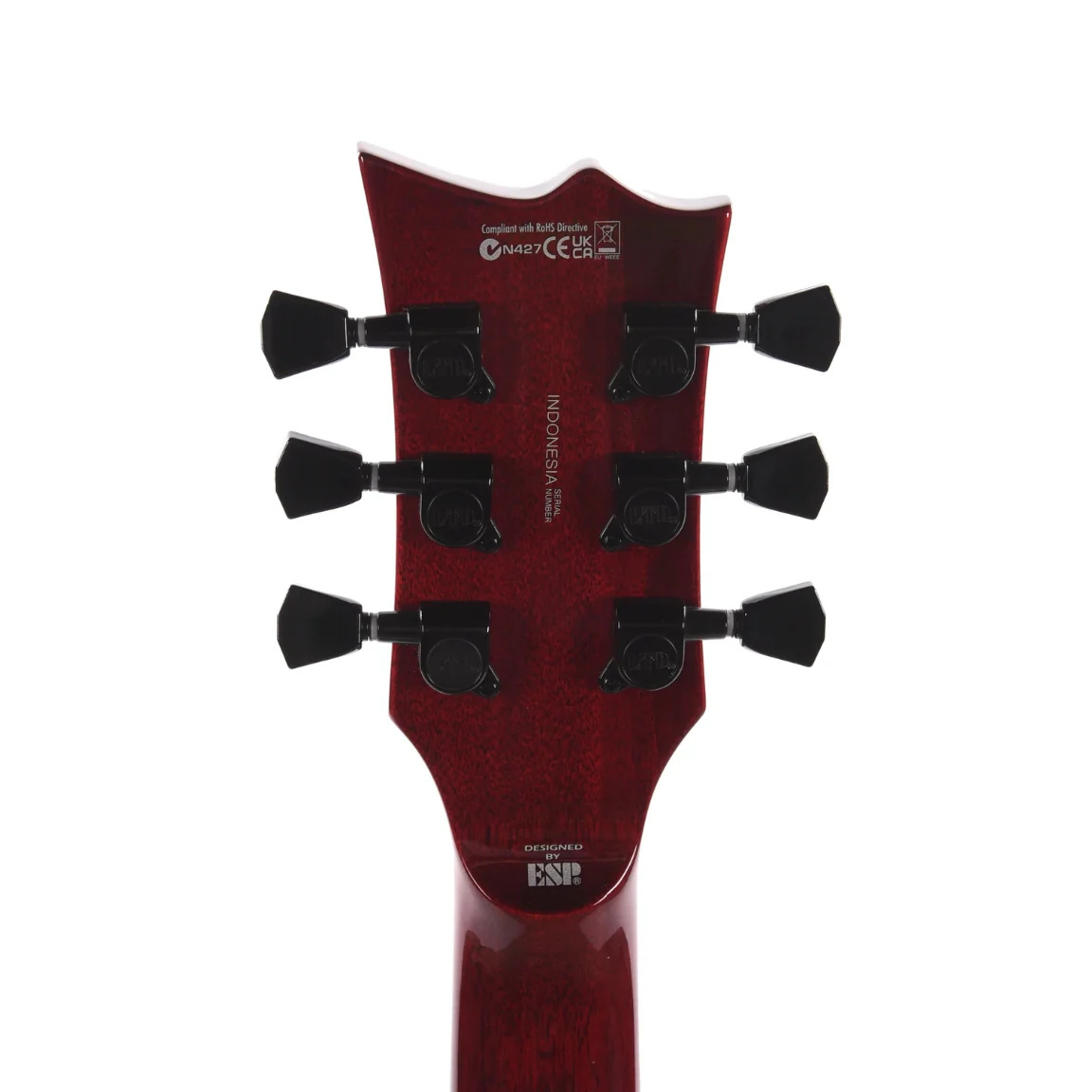 ESP LTD EC-201 Electric Guitar - See Thru Black Cherry - Image 6