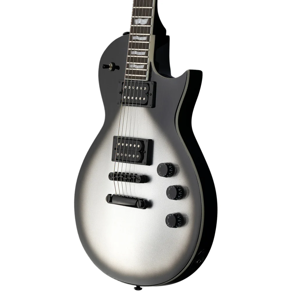 ESP LTD EC-256 Electric Guitar - Silver Sunburst - Image 8