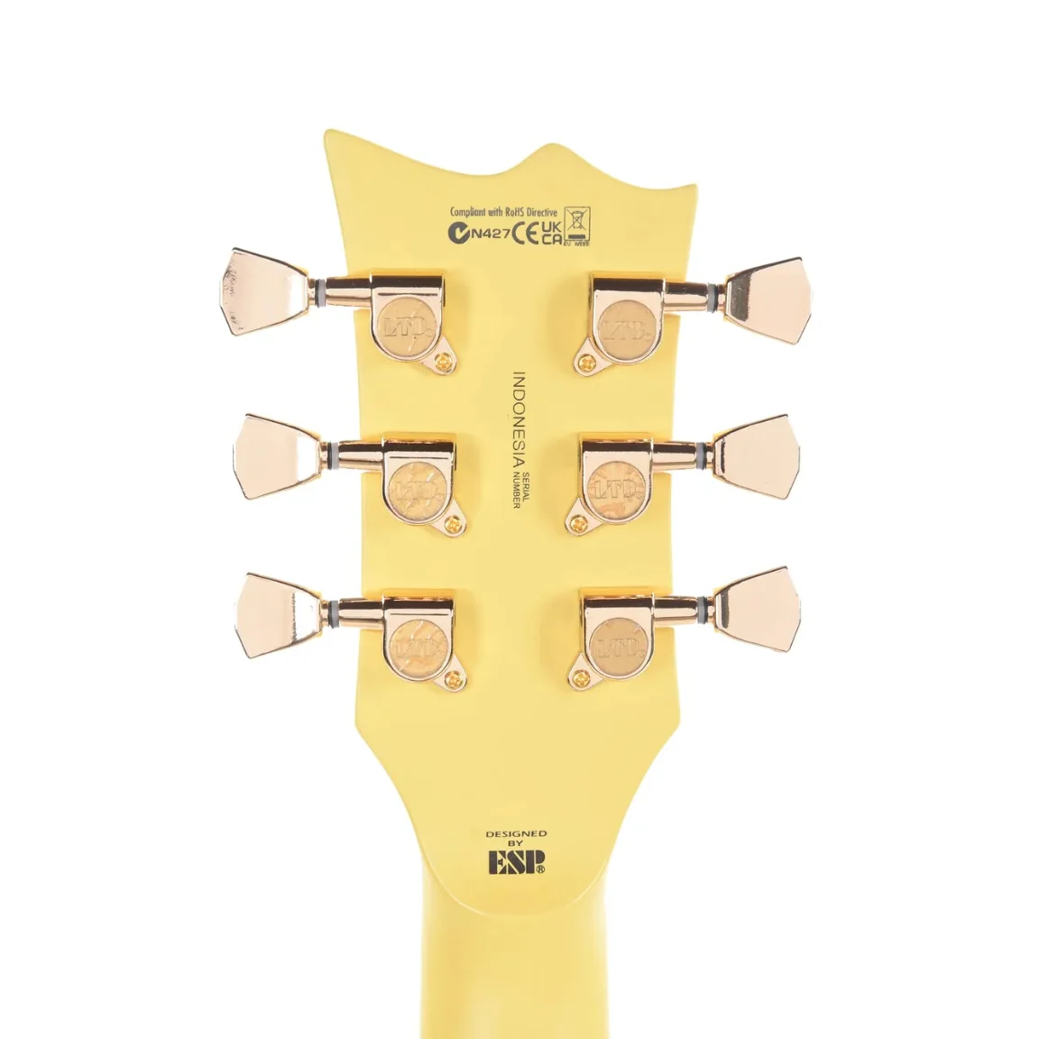 ESP LTD EC-256 Electric Guitar - Vintage Gold Satin - Image 6