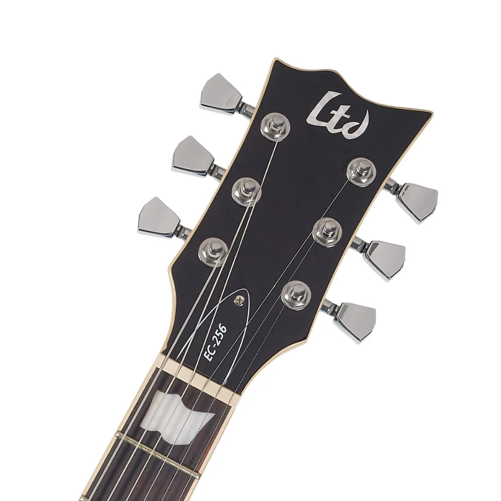 ESP LTD EC-256FM Electric Guitar - Dark Brown Sunburst - Image 4