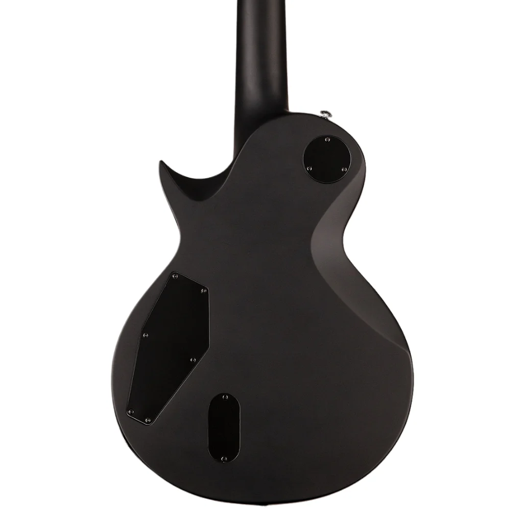 ESP LTD EC-407 7-String Electric Guitar - Black Satin - Image 2