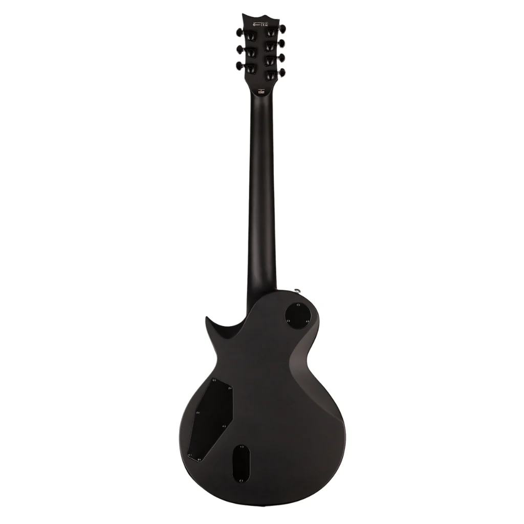 ESP LTD EC-407 7-String Electric Guitar - Black Satin - Image 4
