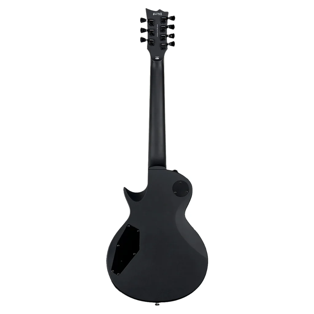 ESP LTD EC-257 7-String Electric Guitar - Black Satin - Image 3