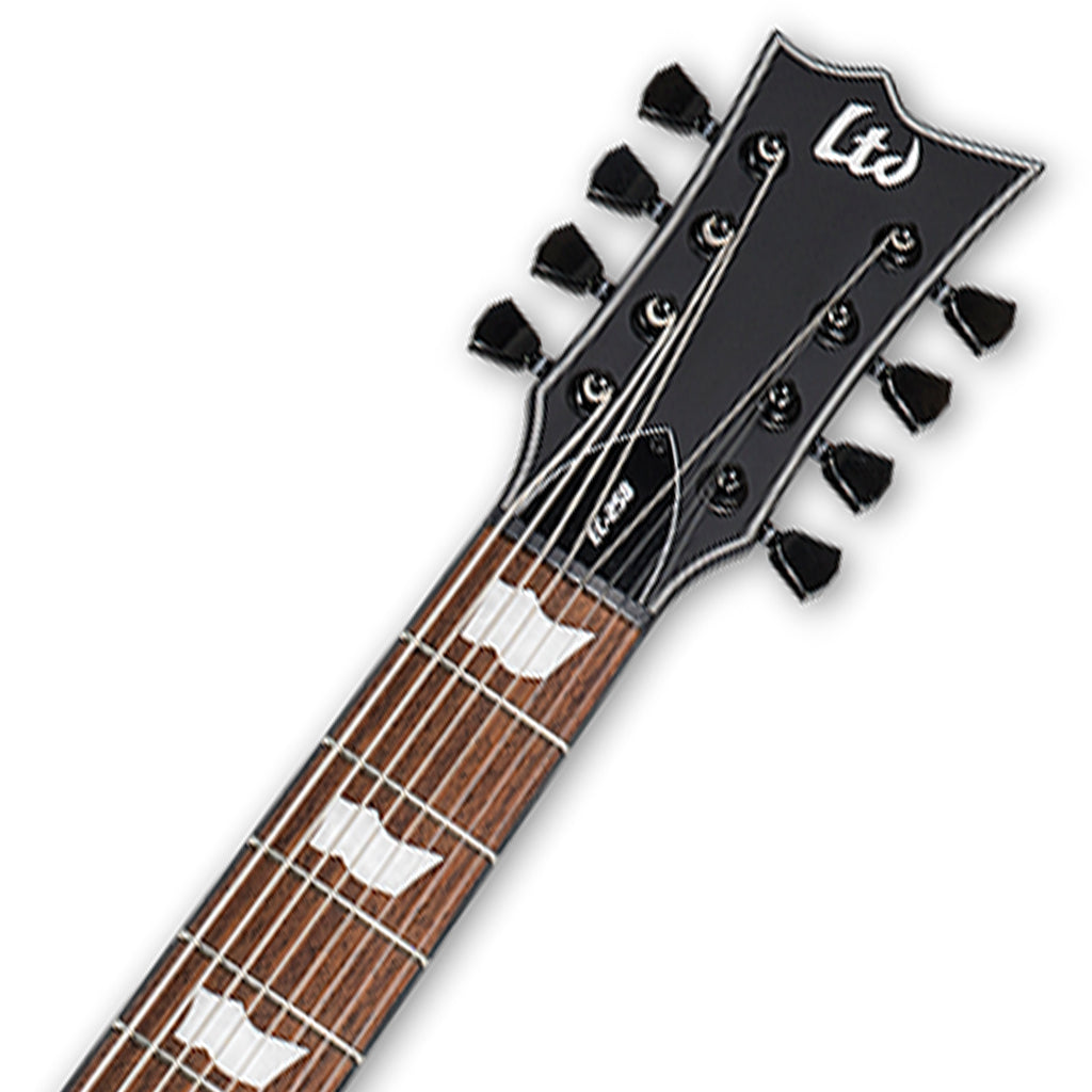 ESP LTD EC258 Eclipse 8 String in Black Satin - Image 4