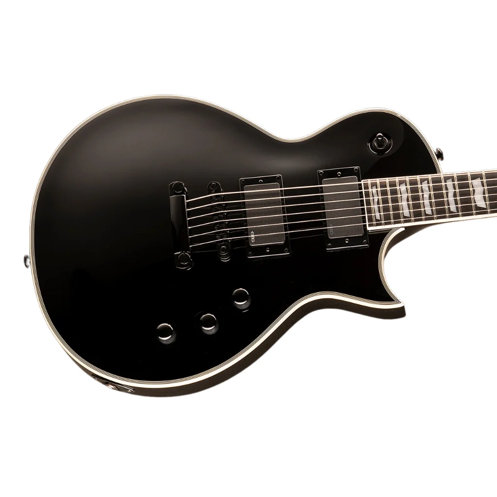 ESP LTD EC401 Electric Guitar - Black - Image 8