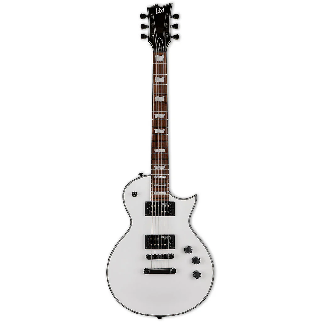 ESP LTD Eclipse EC-256 Electric Guitar - Snow White - LEC-256SW - Image 2