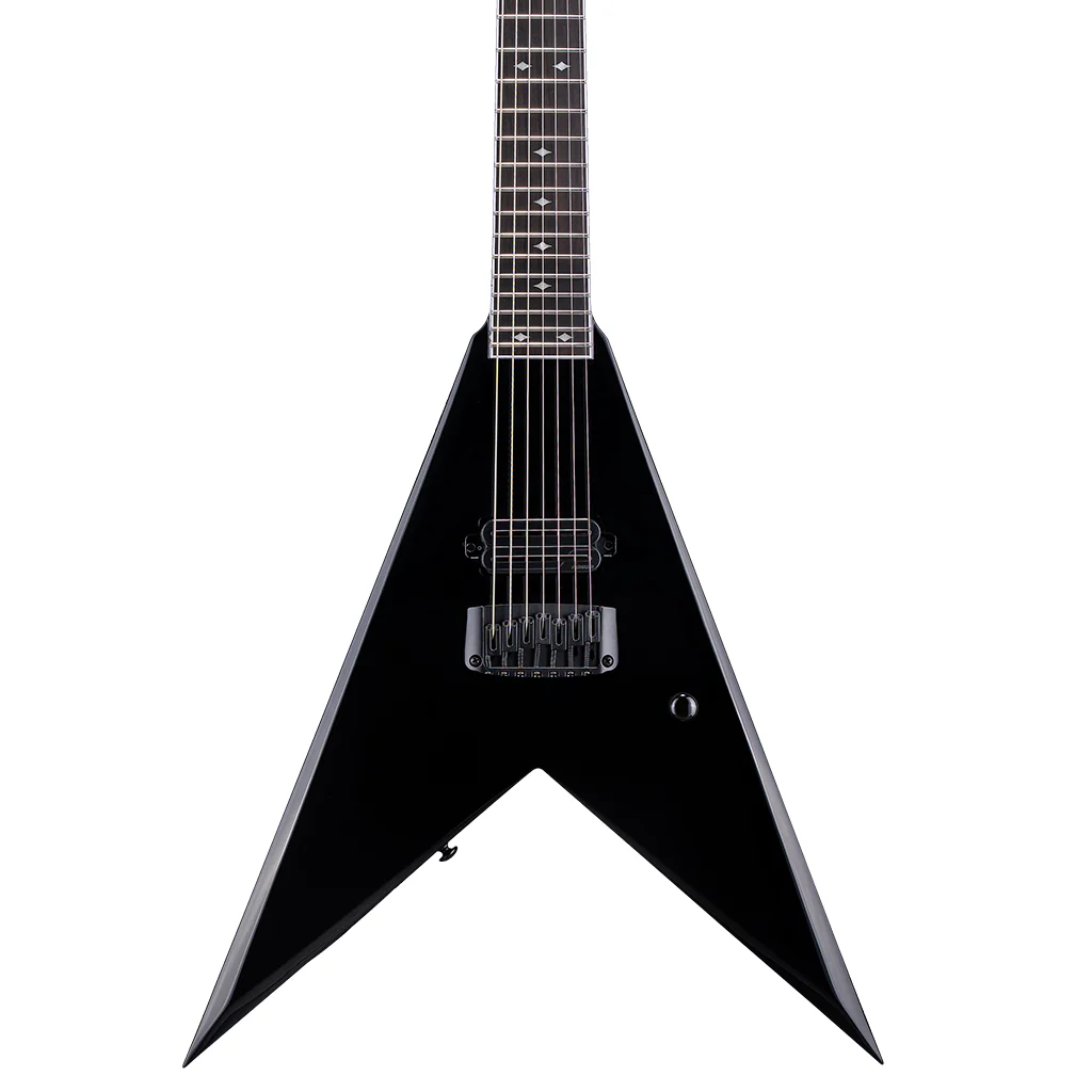 ESP LTD Jack Simmons 7-String Baritone Electric Guitar - Black