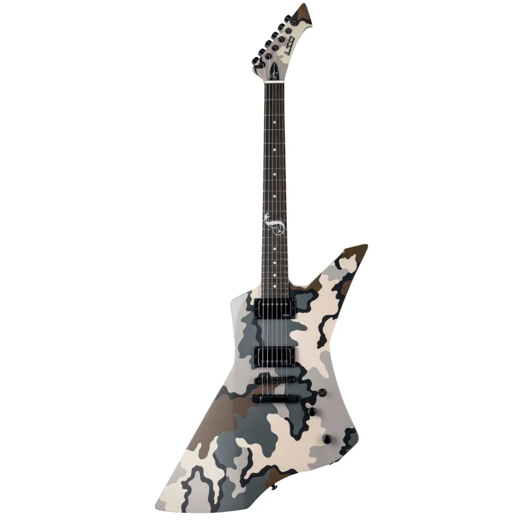 ESP LTD James Hetfield Signature Snakebyte Electric Guitar - Camo - LJH-SNAKEBYTECM - Image 2