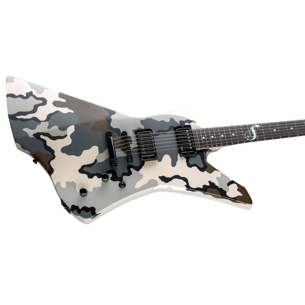ESP LTD James Hetfield Signature Snakebyte Electric Guitar - Camo - LJH-SNAKEBYTECM - Image 3