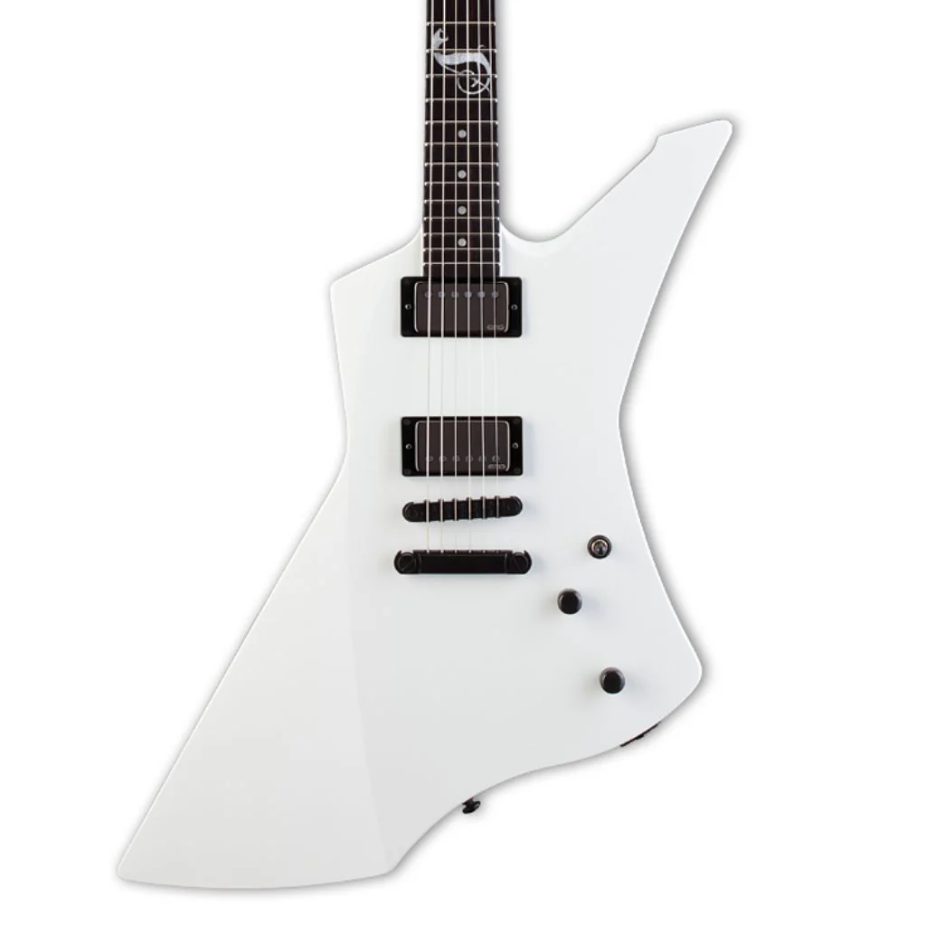 ESP LTD James Hetfield Signature Snakebyte Electric Guitar - Snow White