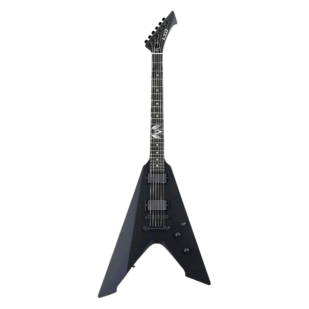 ESP LTD James Hetfield Vulture in Satin Black - Image 3