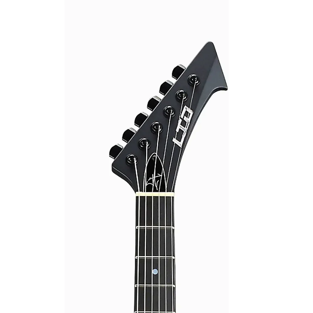 ESP LTD James Hetfield Vulture in Satin Black - Image 5