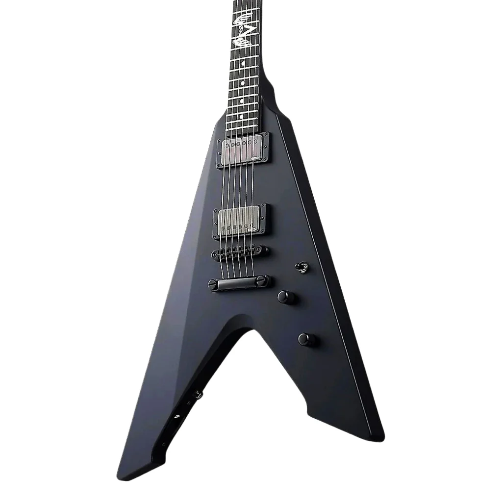 ESP LTD James Hetfield Vulture in Satin Black - Image 6