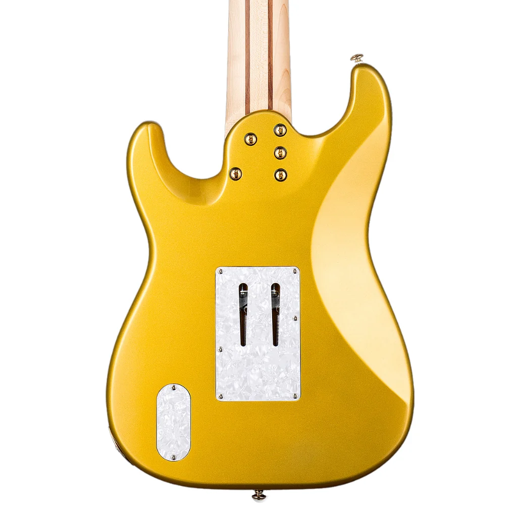 ESP LTD JRV-8FR Javier Reyes Signature 8-string - Metallic Gold - Image 2