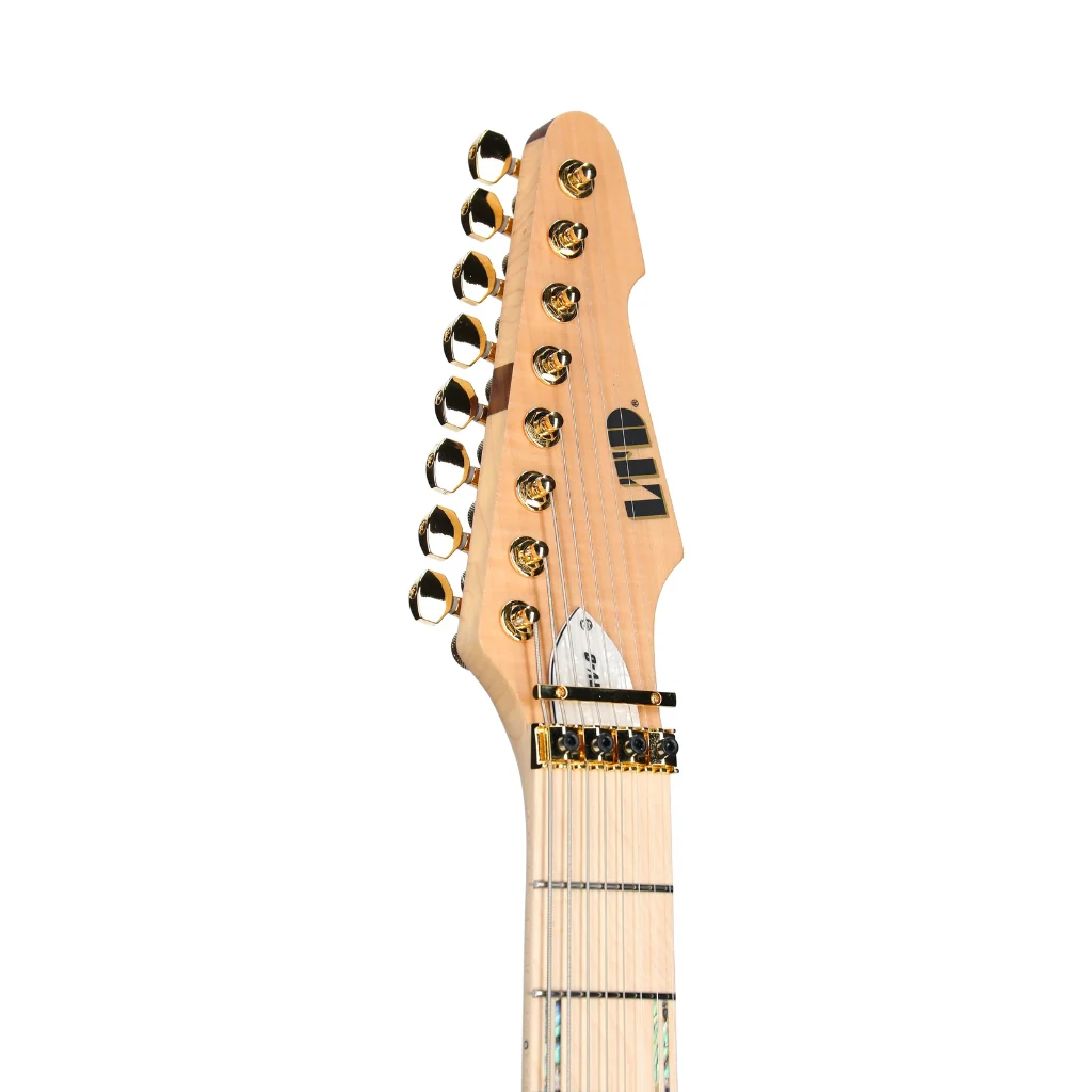 ESP LTD JRV-8FR Javier Reyes Signature 8-string - Metallic Gold - Image 5