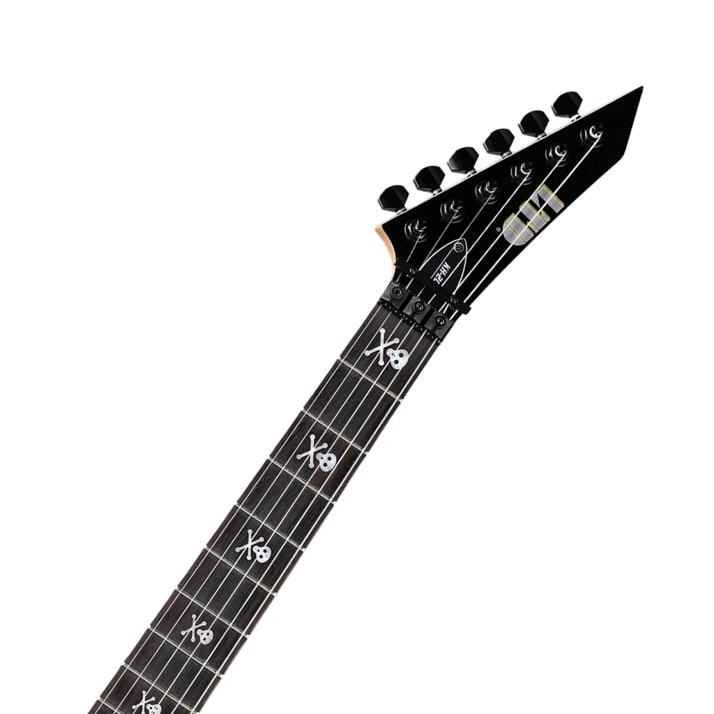 ESP LTD KH-202 Left-Handed Kirk Hammett Signature - Black - Image 4