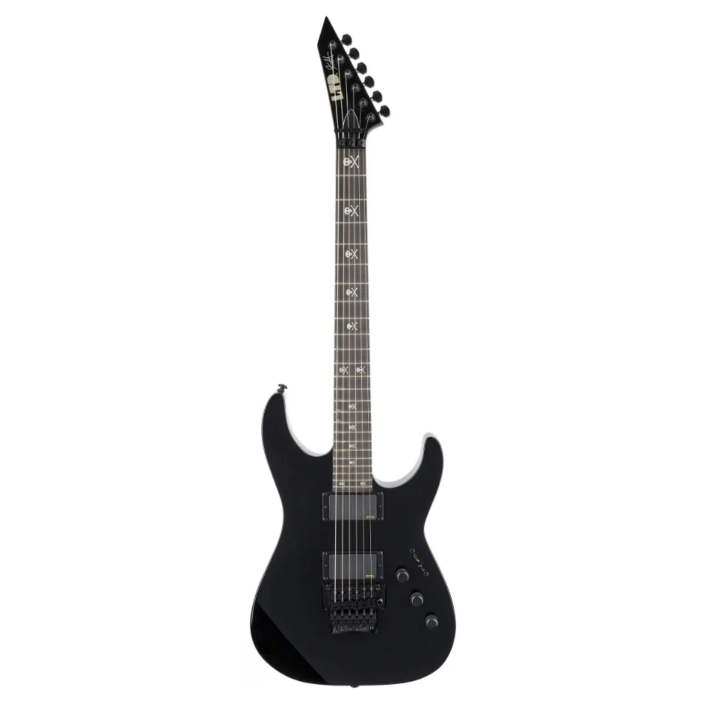 ESP LTD Kirk Hammett Signature KH-602 Electric Guitar - Black - Image 2