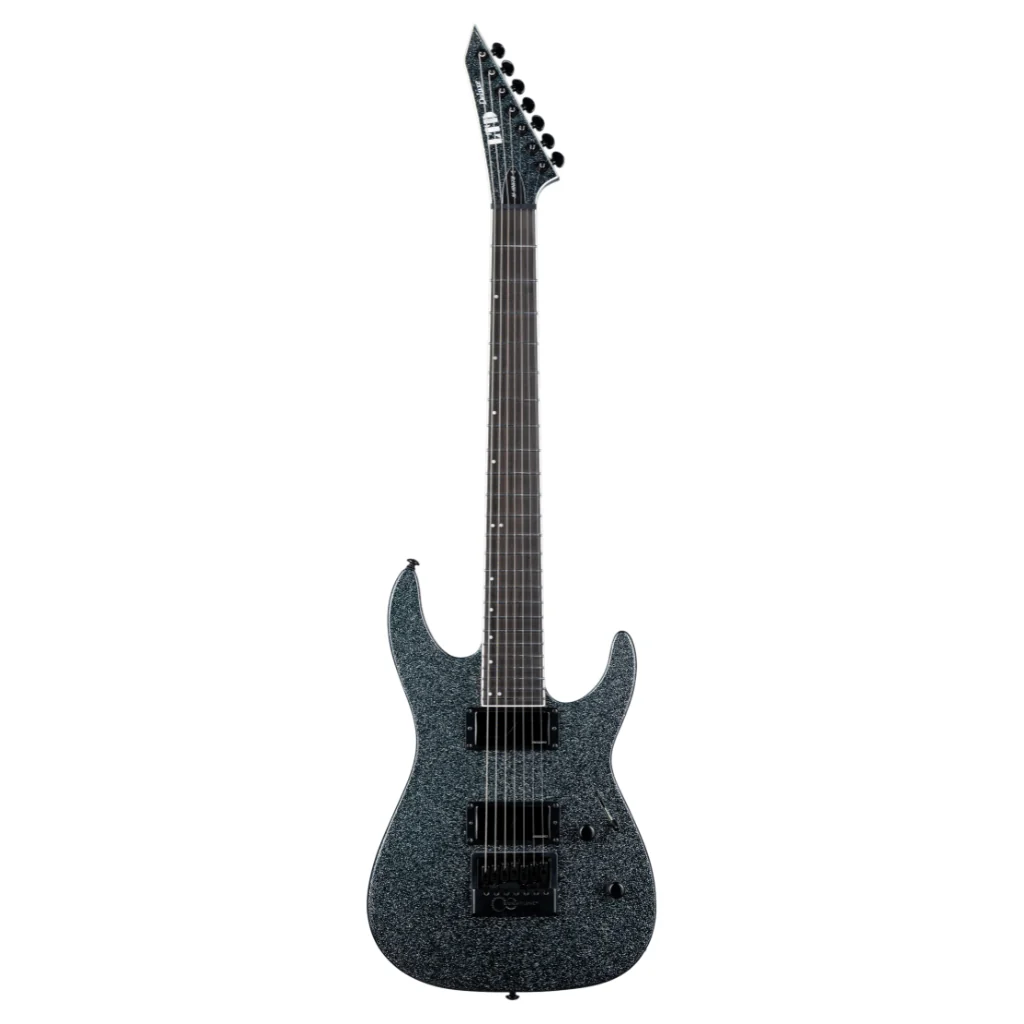 ESP LTD M-1007 Baritone Evertune Electric Guitar - Granite Sparkle - Image 3