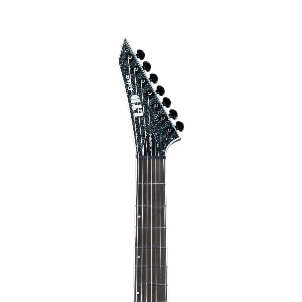ESP LTD M-1007 Baritone Evertune Electric Guitar - Granite Sparkle - Image 5