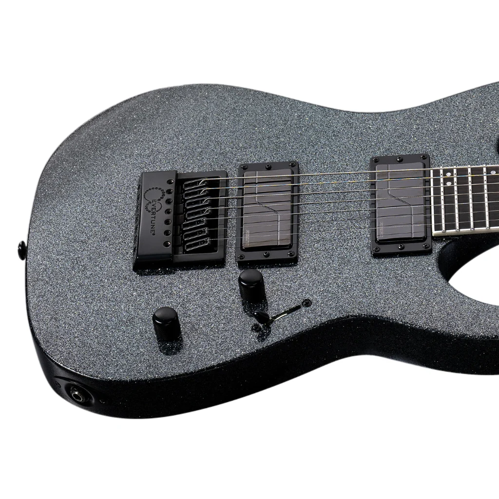 ESP LTD M-1007 Baritone Evertune Electric Guitar - Granite Sparkle - Image 8